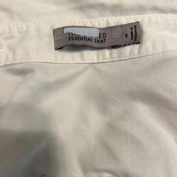 The Limited Classic Women's Cream Dress Shirt - Picture 6 of 9